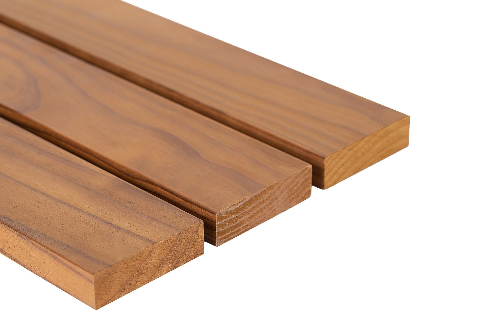 Banc de sauna SHP 21x90mm Thermo Radiata Pine - Lot de 5 - Saunamo