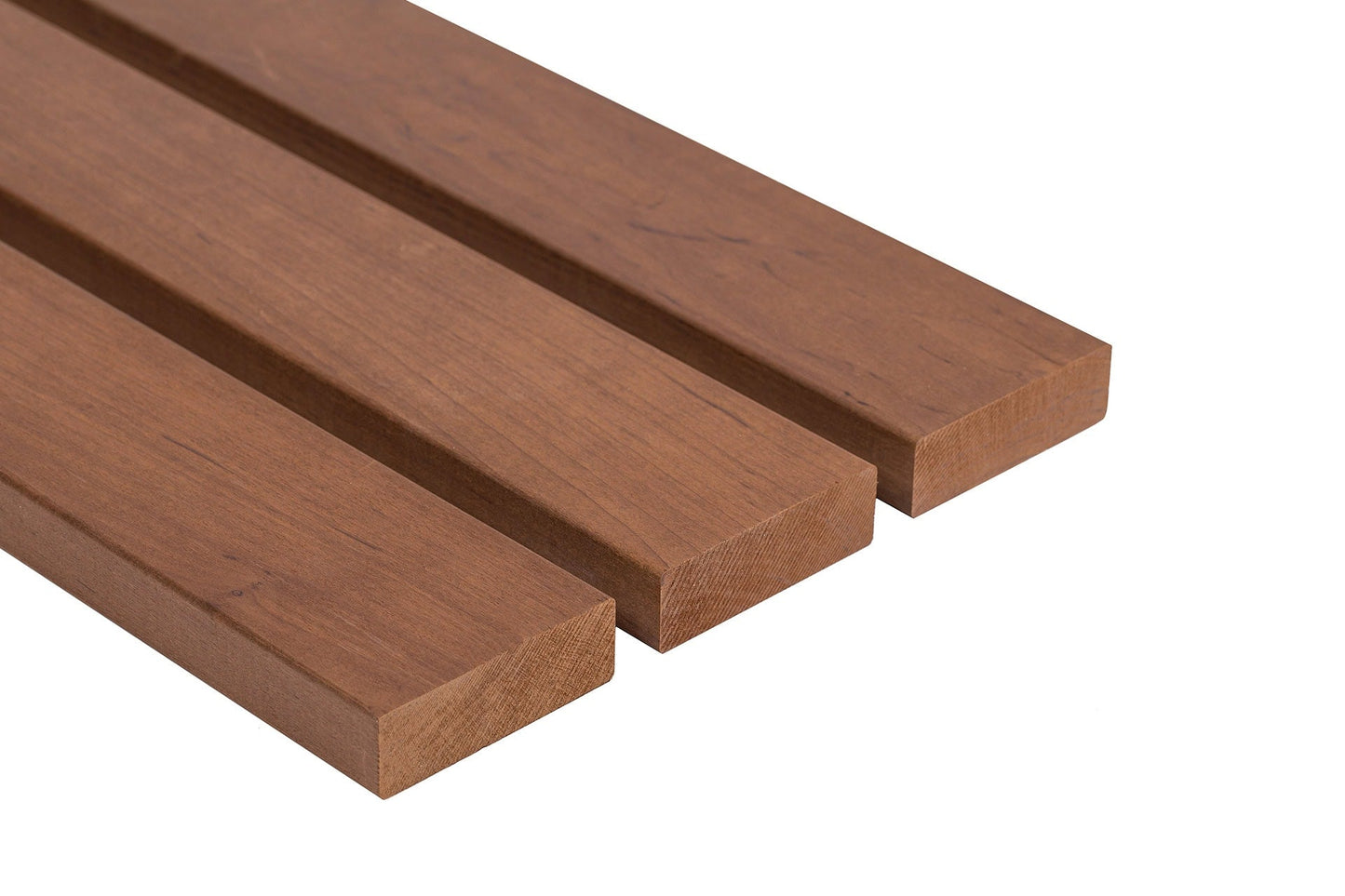 Sauna bench SHP 27x85mm Dark Thermo Alder - Pack of 4 - Saunamo