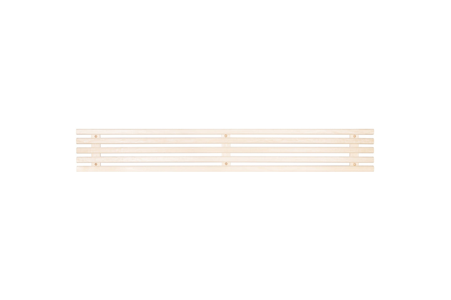 Seat Back 16x300mm, Poplar (Aspen) - Saunamo
