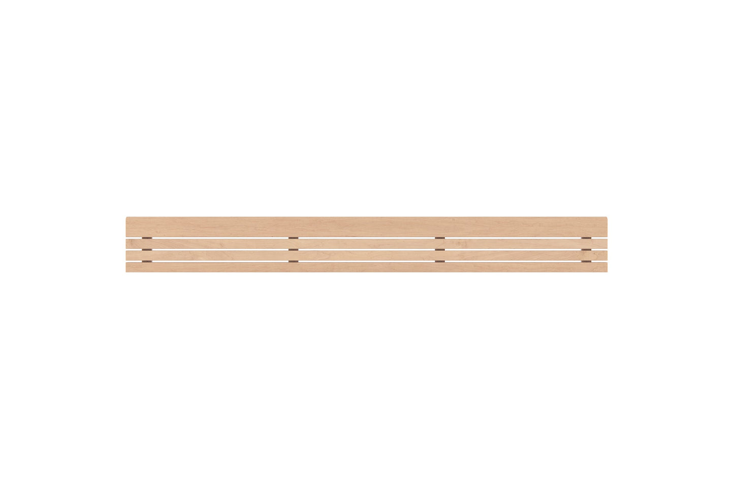 Bench Backrest 28x237mm, Alder - Saunamo