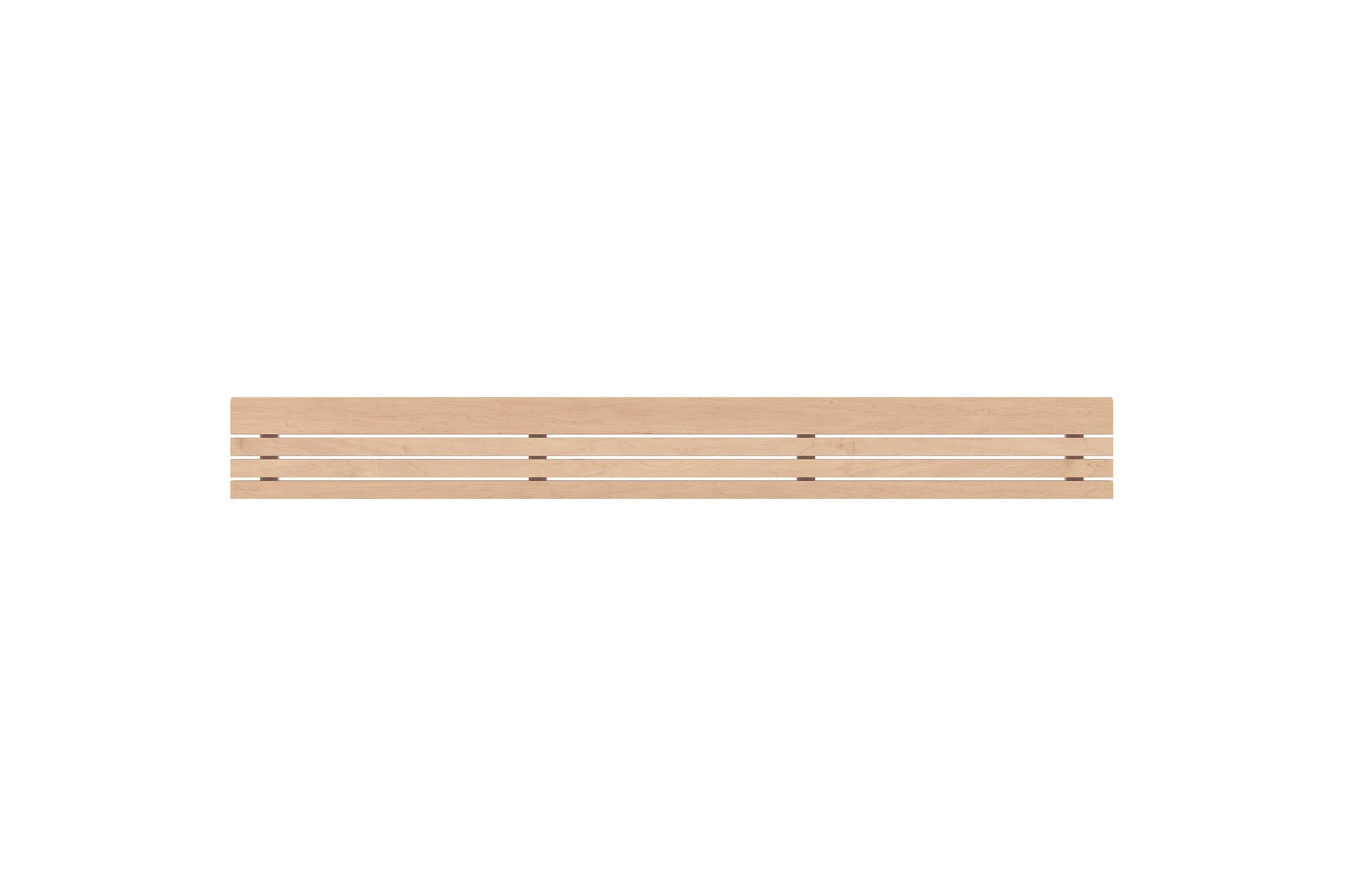 Bench Backrest 28x237mm, Alder - Saunamo