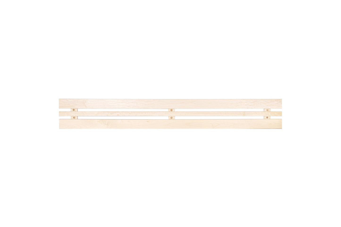 Seat Back with LED 28x300mm, Poplar (Aspen) - Saunamo