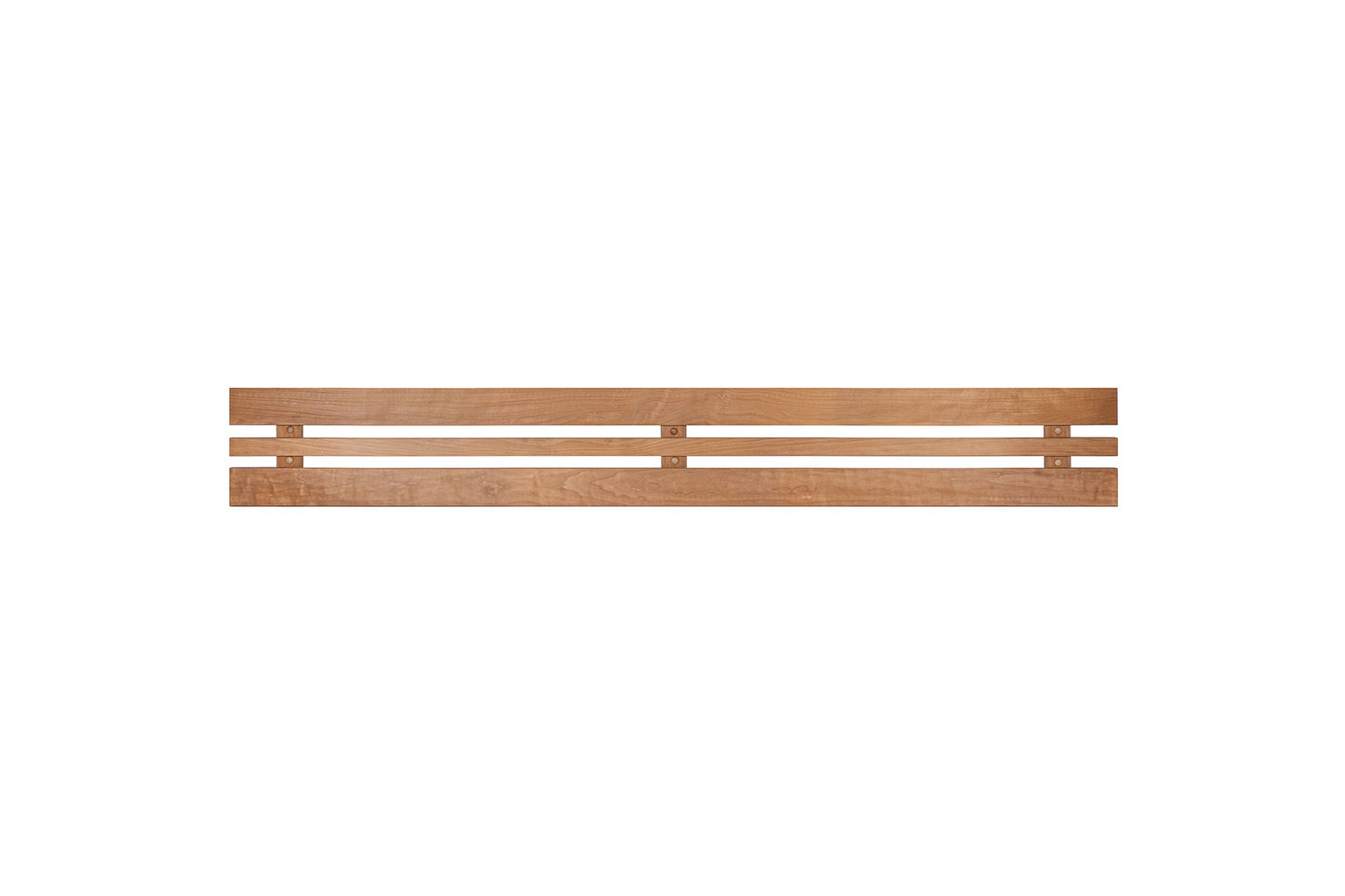 Seat Back with LED 28x300mm, Thermo-modified Poplar (Thermo Aspen) - Saunamo