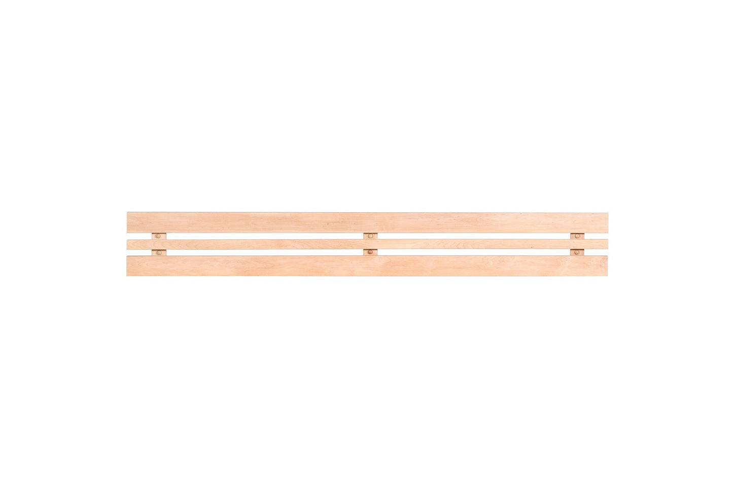 Seat Back with LED 28x300mm, Alder - Saunamo