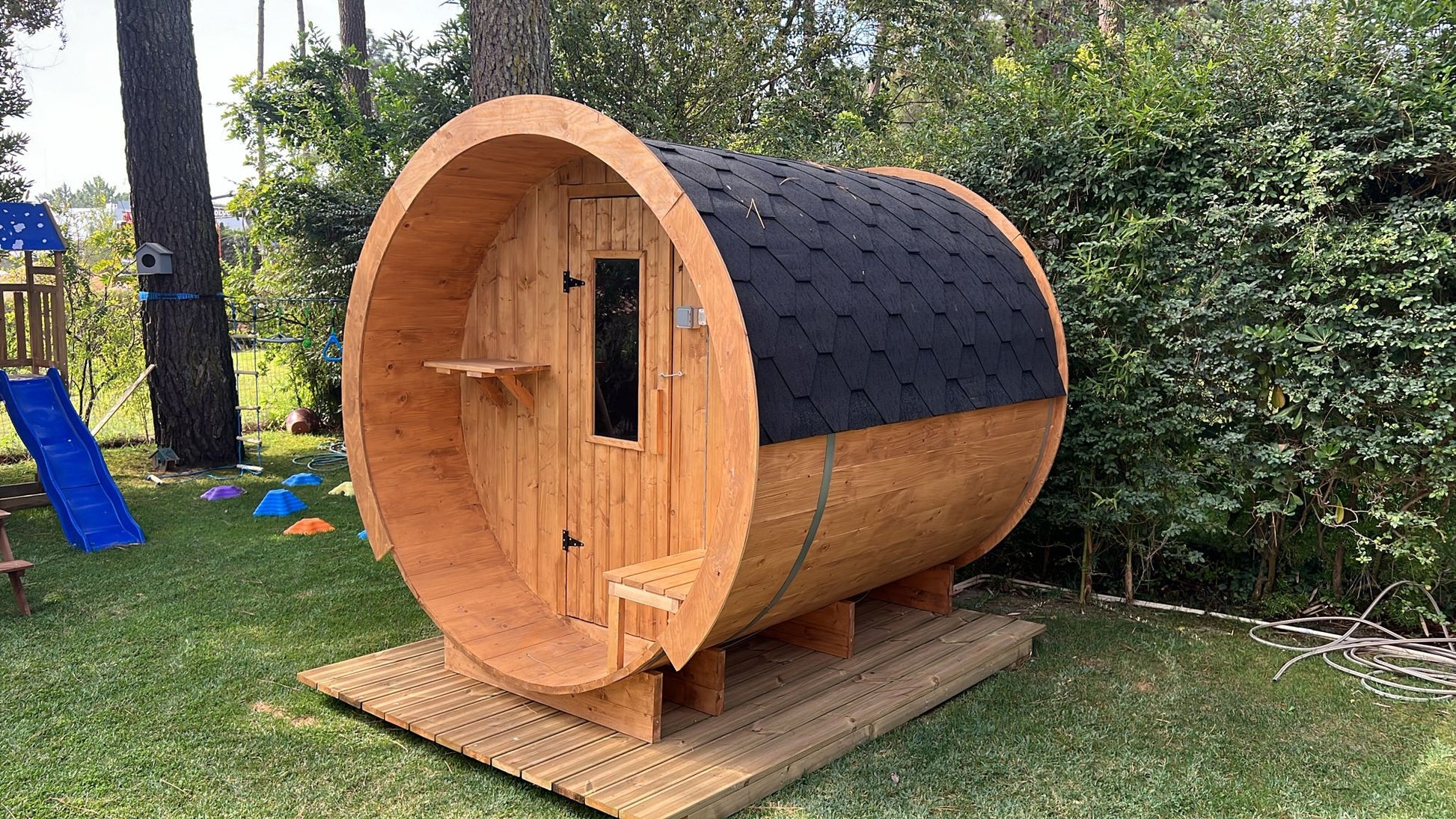 Outdoor Sauna 230 (Outlet) - Saunamo