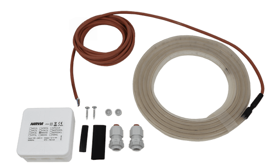 Sauna LED strip 5m close-up.