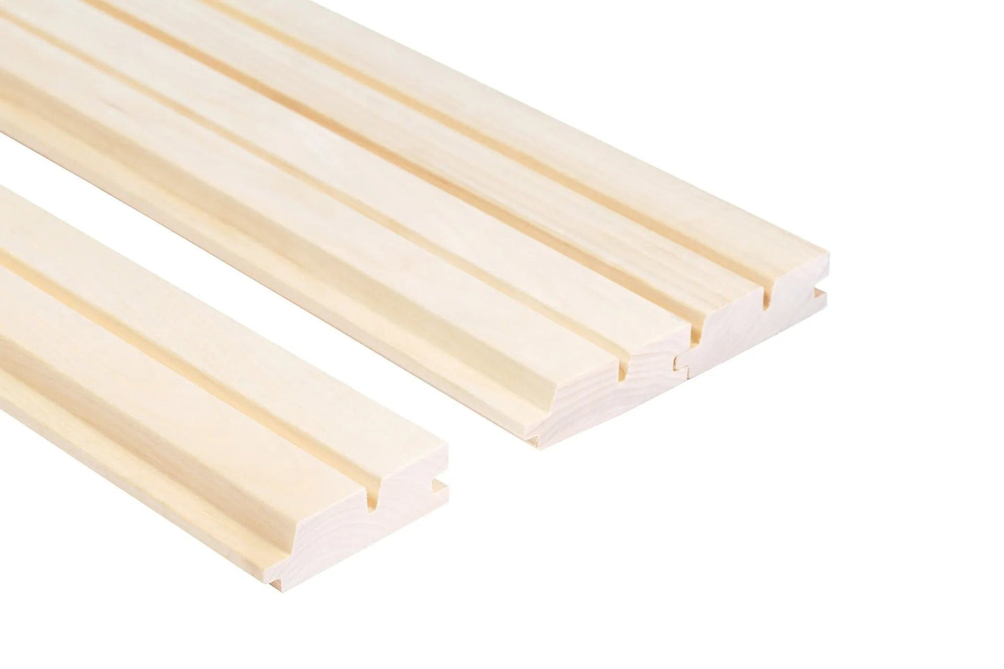 ROMBTO Sauna Panel 27x90mm Poplar (Aspen) - Pack of 4 - Saunamo
