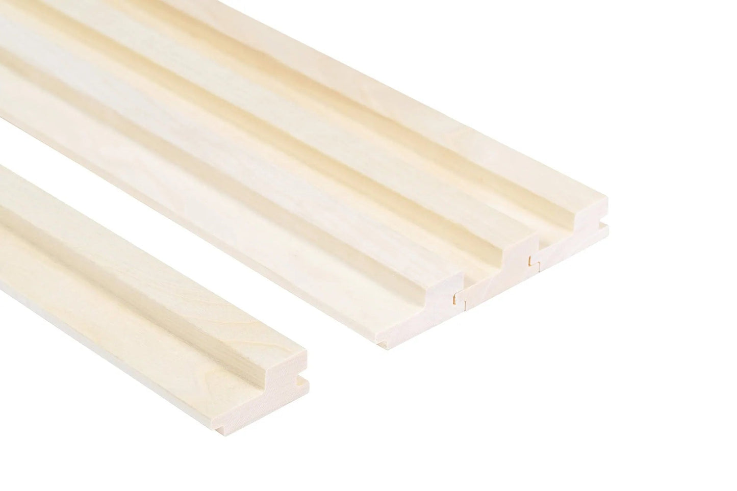 STEP Panel Sauna 27x64mm Álamo (Aspen) - Pack de 4 - Saunamo