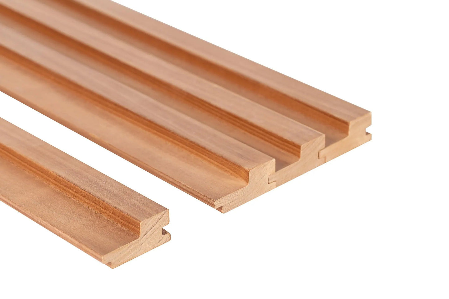 STEP Panel para sauna 27x64mm Álamo termomodificado (Thermo Aspen) - Pack de 4 - Saunamo