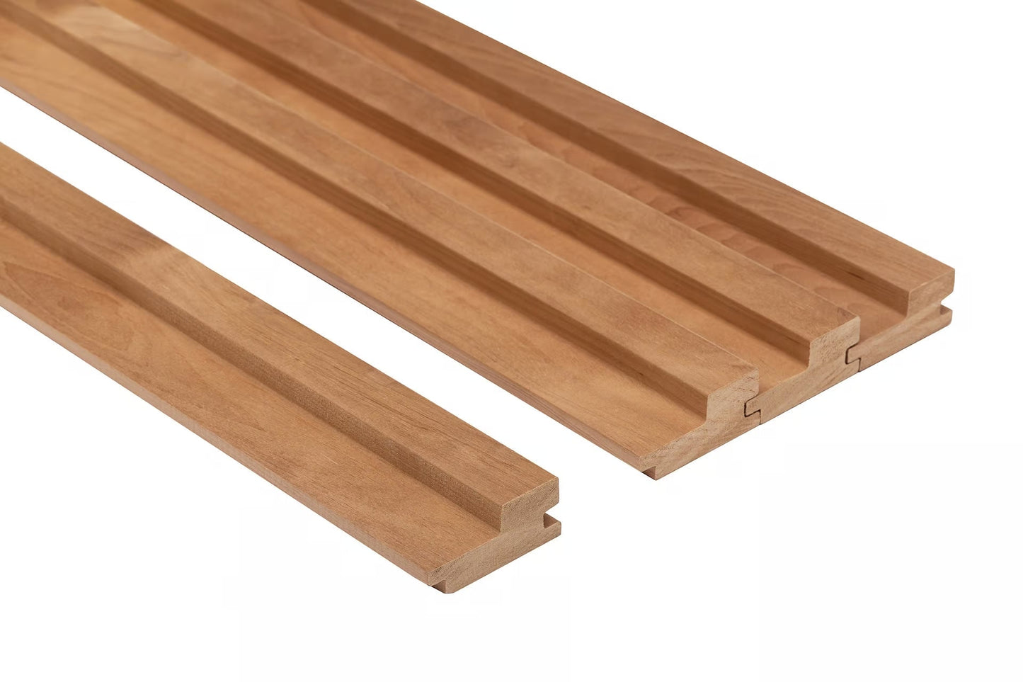 Panneau de sauna STEP 27x64mm Aulne thermo - Pack de 4 - Saunamo