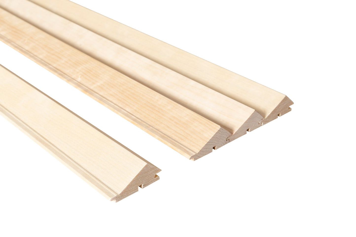 WAVE Sauna Panel 28x65mm Poplar (Aspen) - Pack of 4 - Saunamo