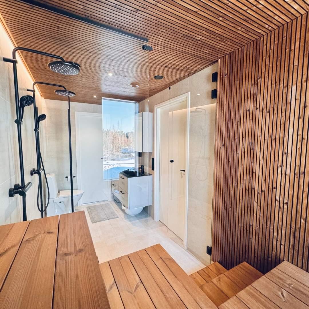 SOLA Panel 17x90mm (Thermo-modified Pine) - Pack of 6 pieces - Saunamo