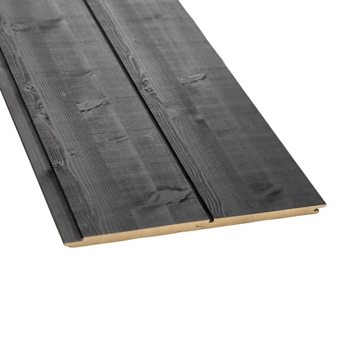 STRUKTUURI Panel 15x176mm (Spruce - Black) - Pack of 5 - Saunamo