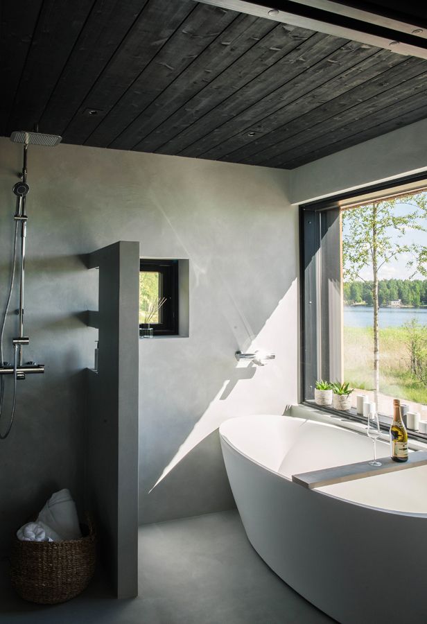 STRUKTUURI Panel 15x176mm (Spruce - Black) - Pack of 5 - Saunamo