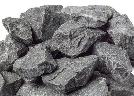 Sauna stones for Harvia heaters, diabase olivine rocks.