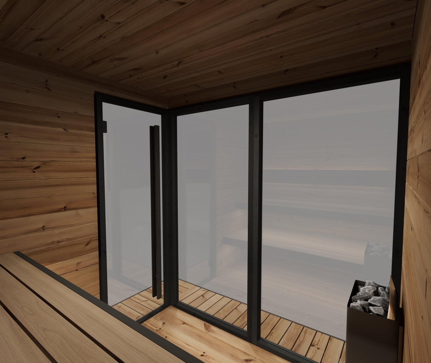 Sauna Exterior Hiki L - Saunamo