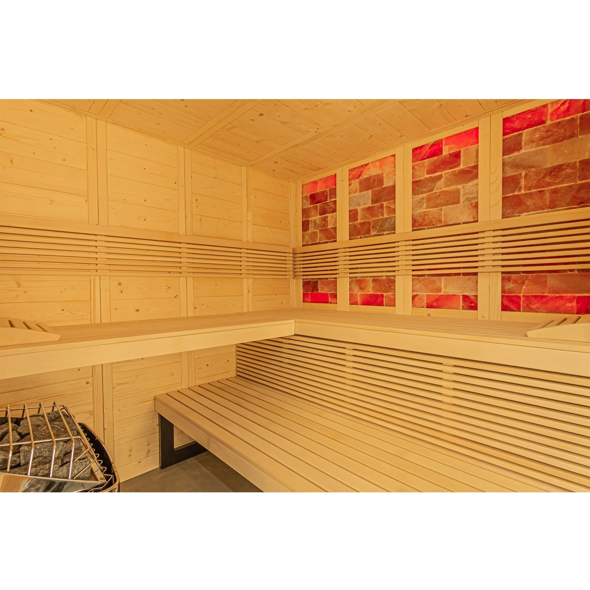 Himalaya Corner Indoor Sauna - Saunamo