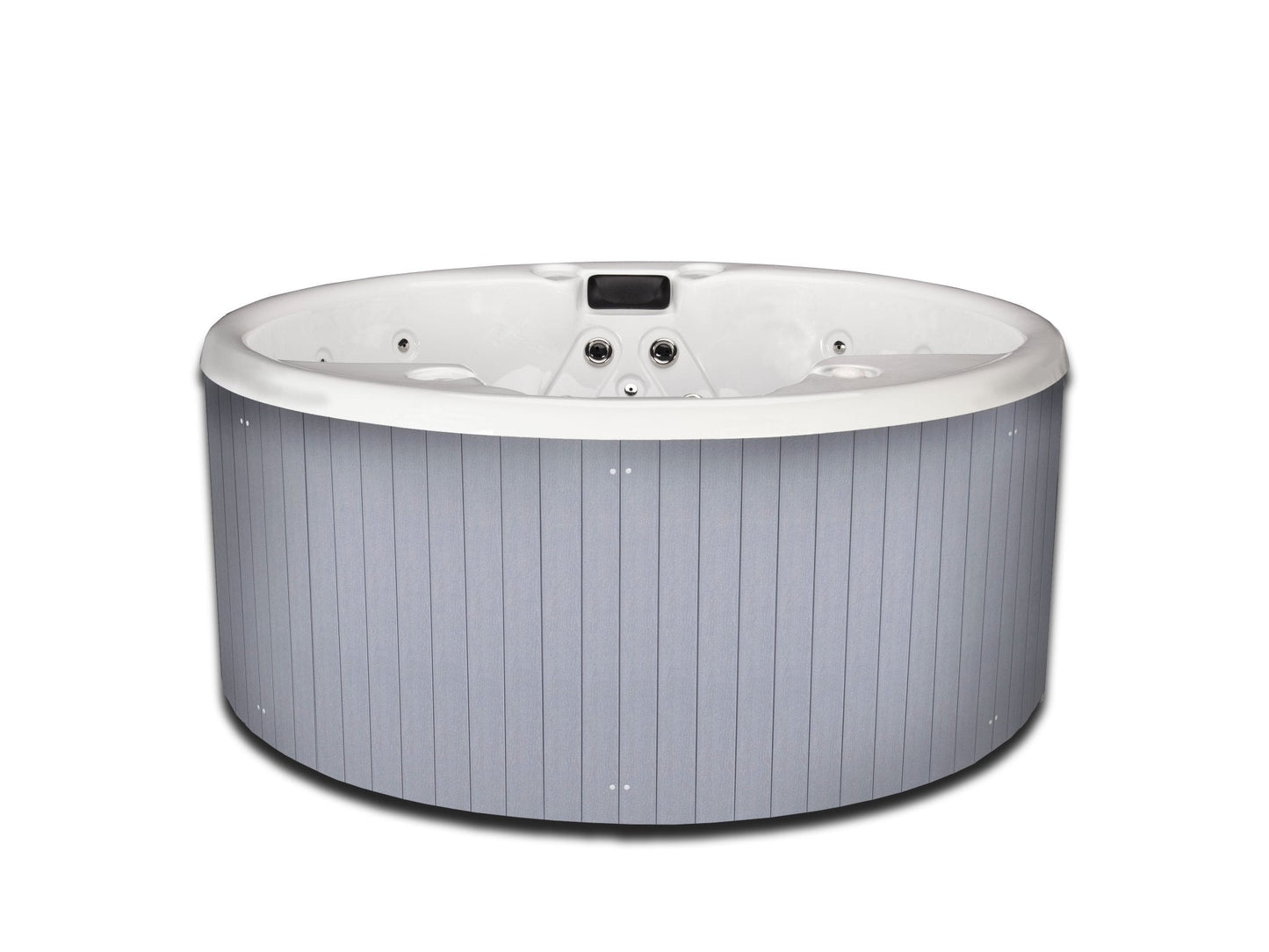 Jacuzzi Serena 210 close-up, elegant and modern.