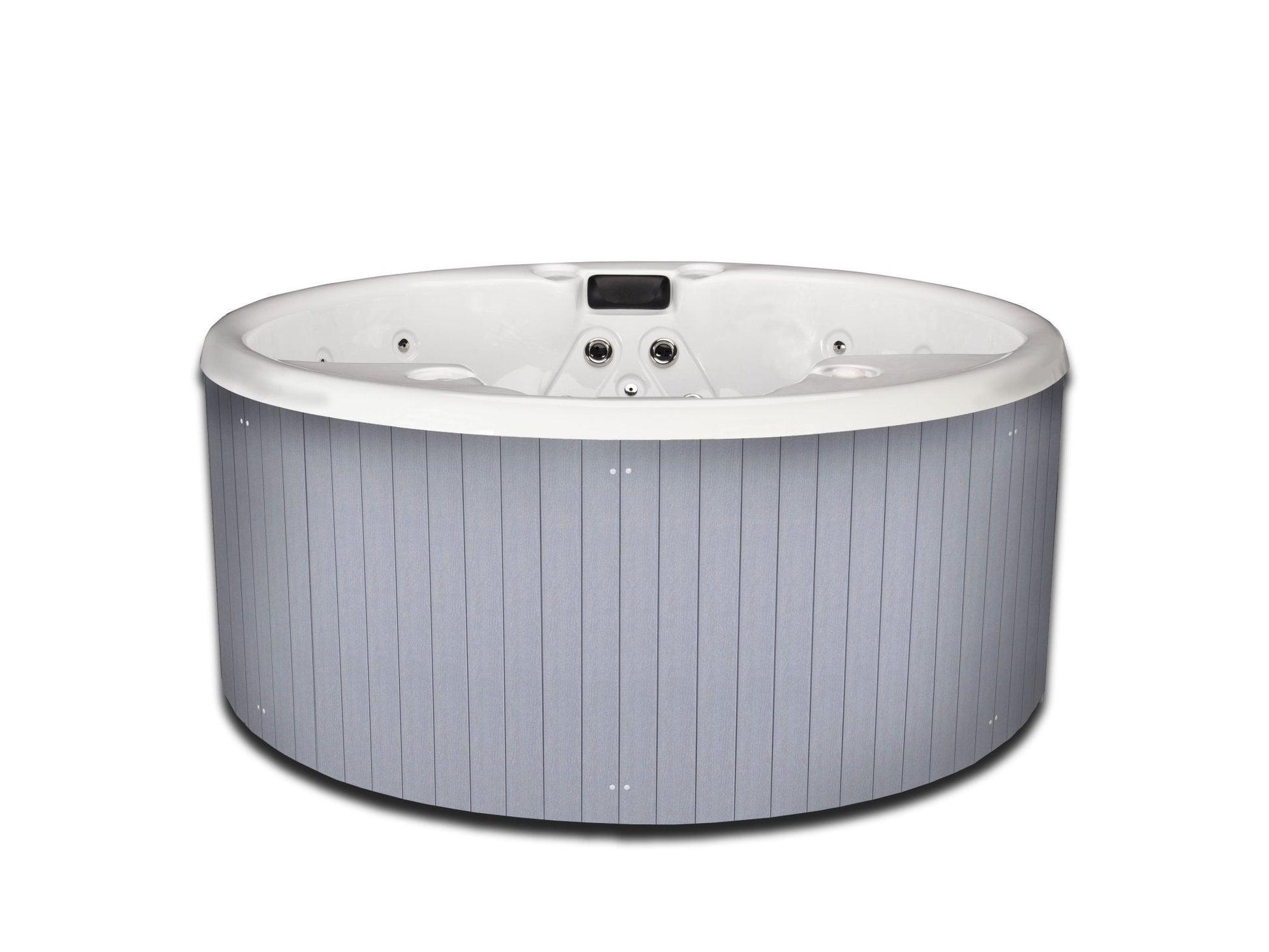 Jacuzzi Serena 210 close-up, elegant and modern.