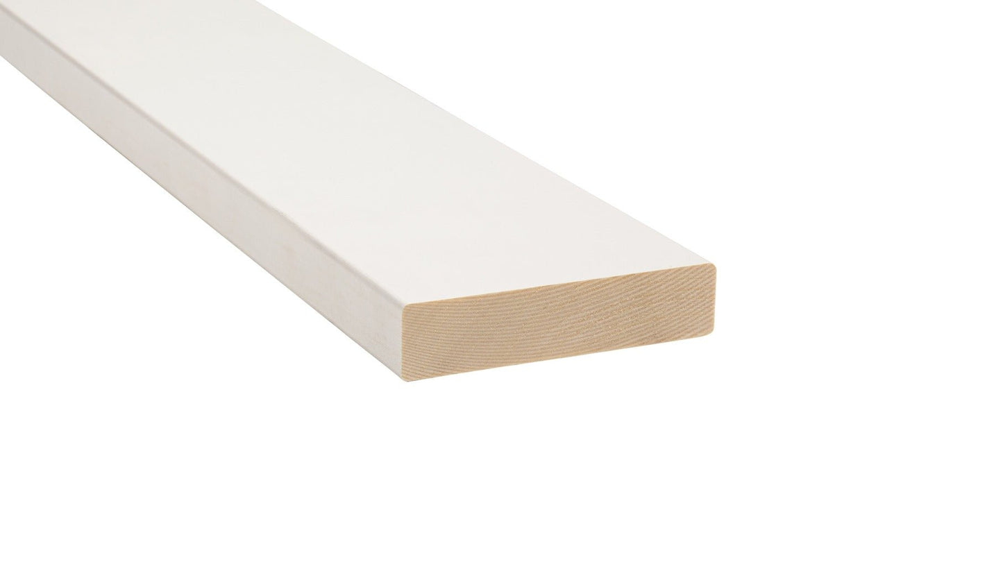Sauna Seat Boards SHP White 28x120mm Poplar (Aspen) - Pack of 4 - Saunamo