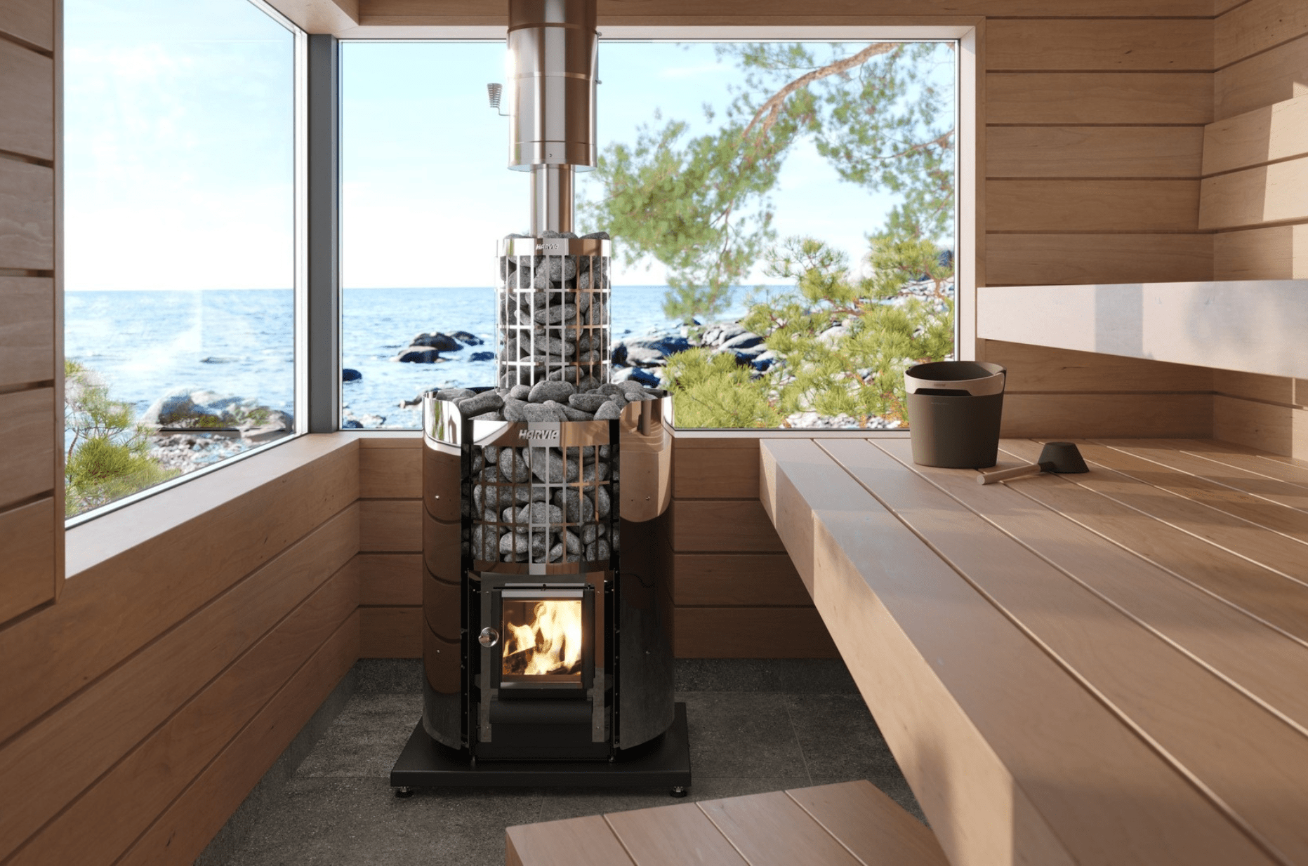 Sauna Heater Comparison: Electric vs. Wood - Complete Guide - Saunamo