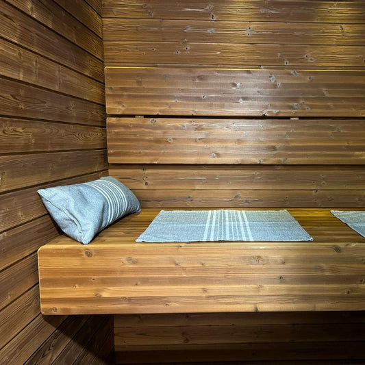 Panneau KASKI 17x92, bois traité thermiquement pour saunas.