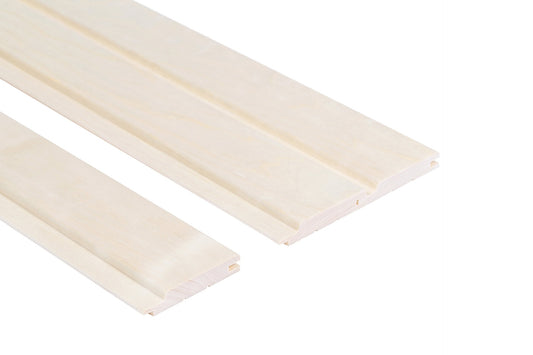 STP Panneau Sauna 12x90mm Peuplier, gros plan.