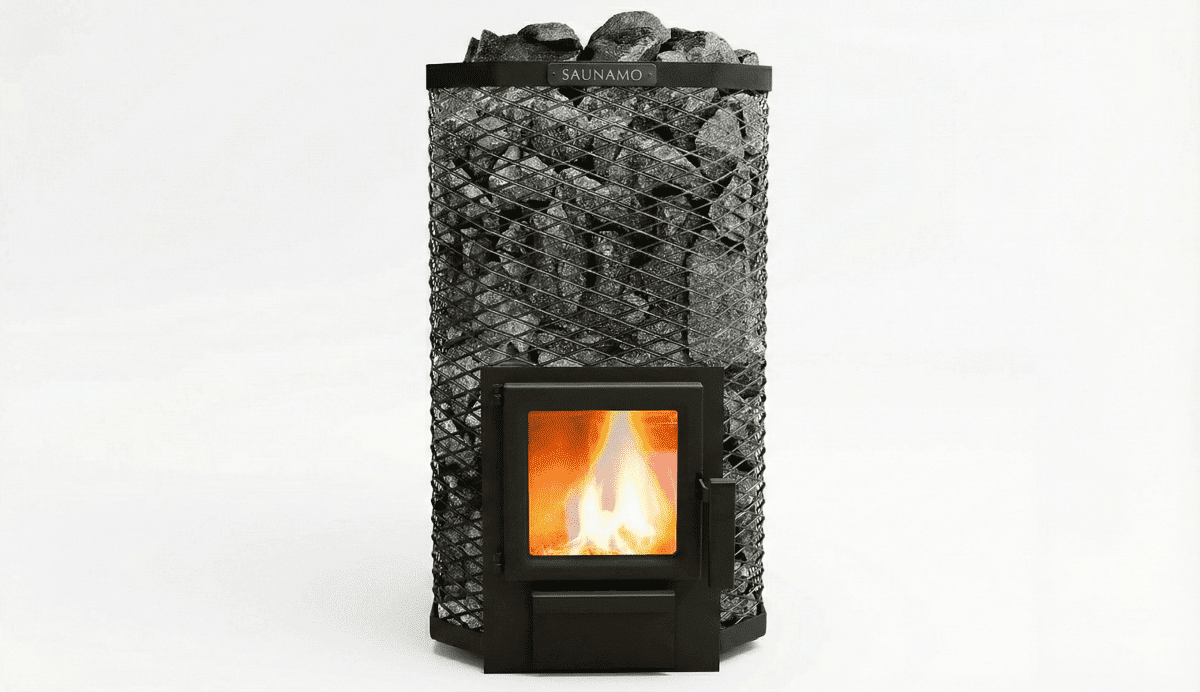 Pyros Wood-Burning Heater - Saunamo