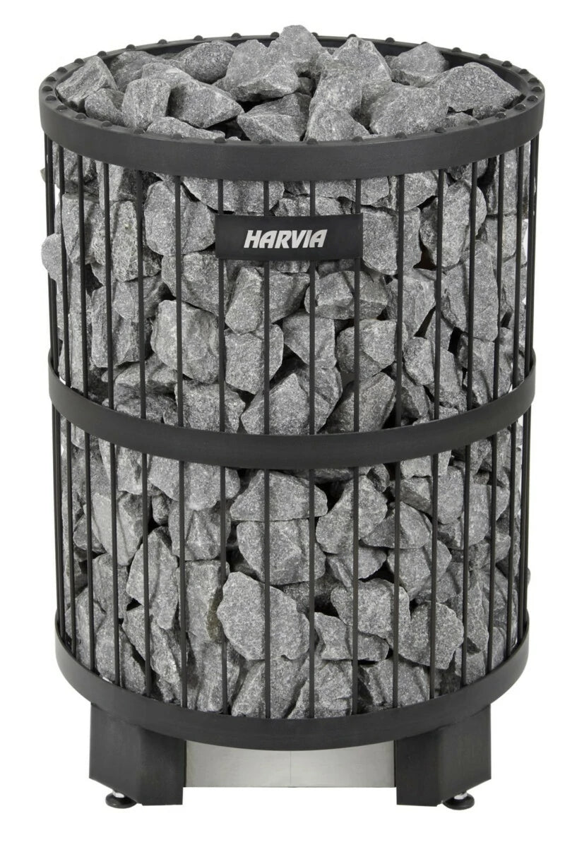 Harvia Legend Electric Sauna Heater HPO165400 - 16.5 kW, Black - Saunamo
