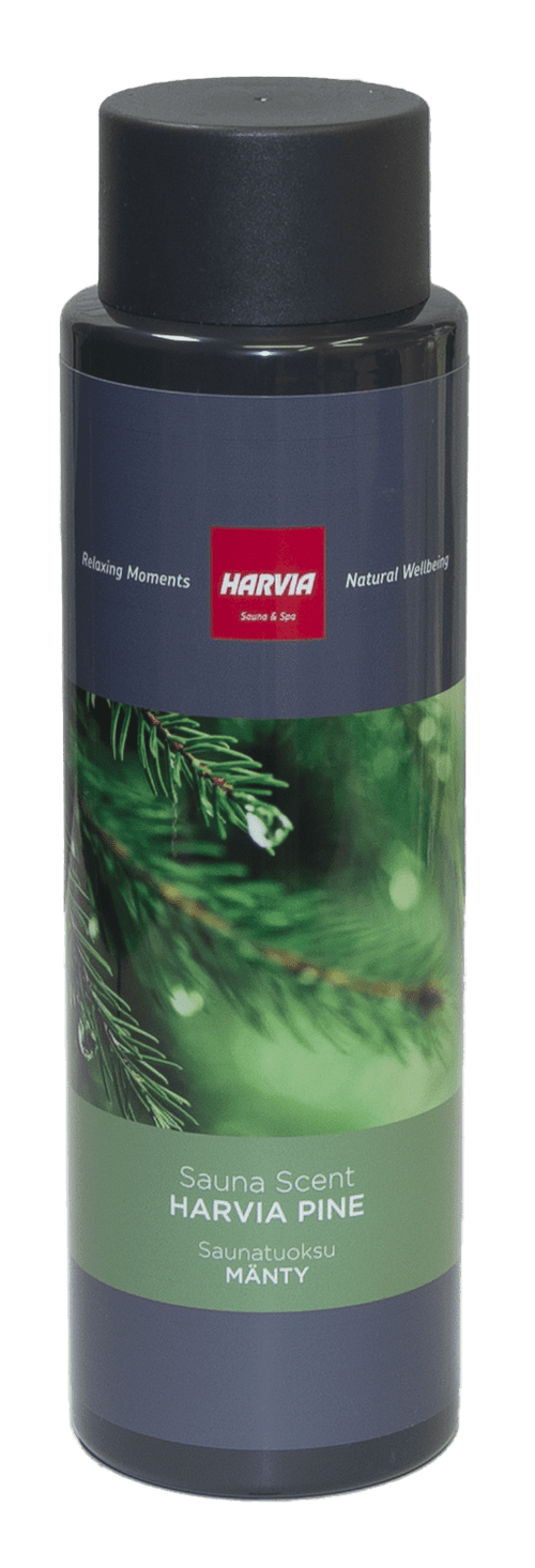 Harvia Sauna Aromatherapy - Pine Aroma, tin with pine branch.