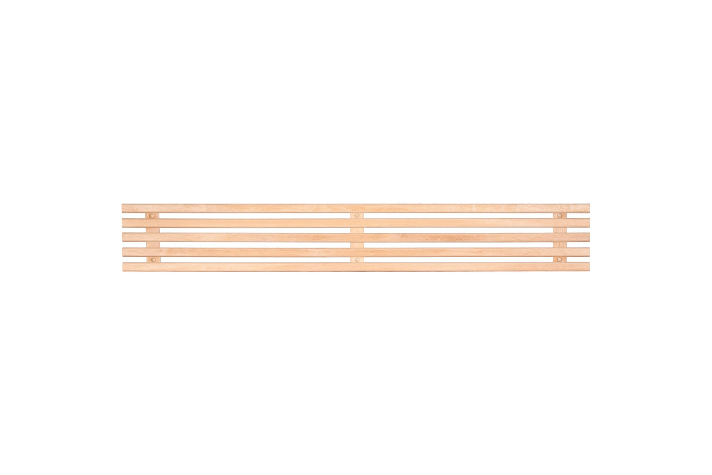 Dossier de banc 28x178mm, aulne - Saunamo