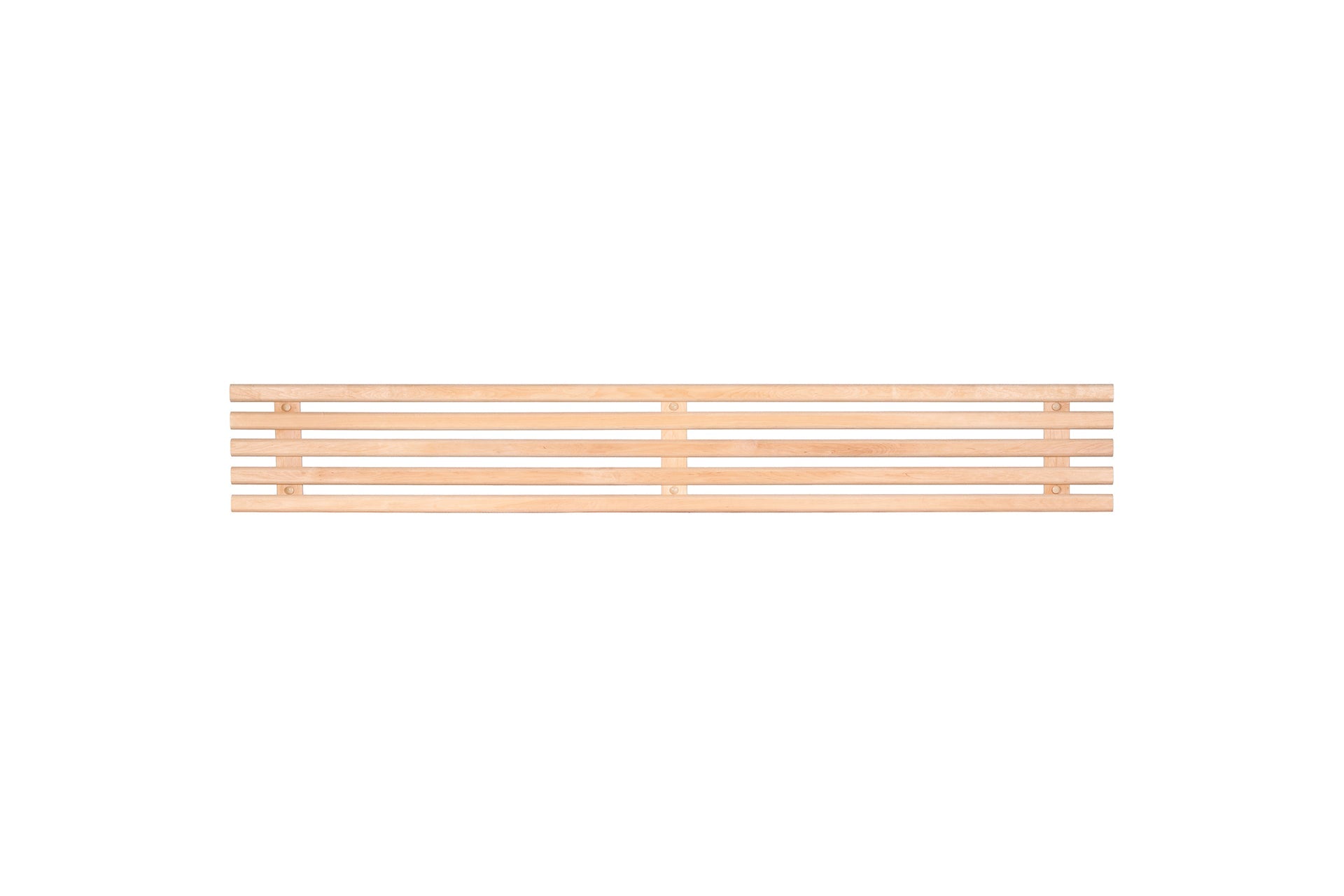 Dossier de banc 28x178mm, aulne - Saunamo