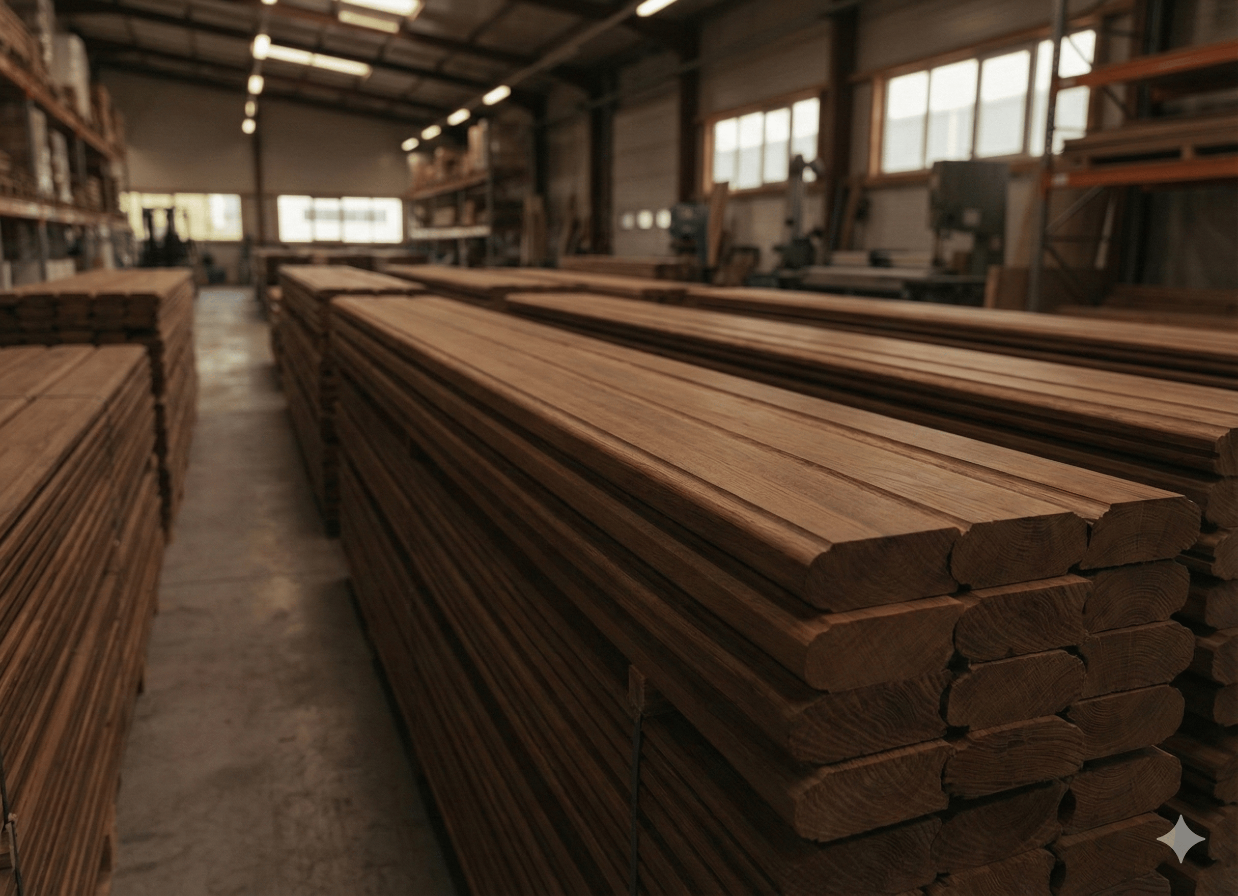 Heat treated wood
