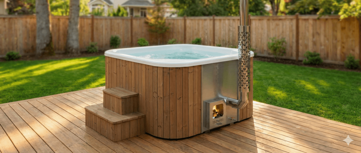 Cube hot tub - Saunamo