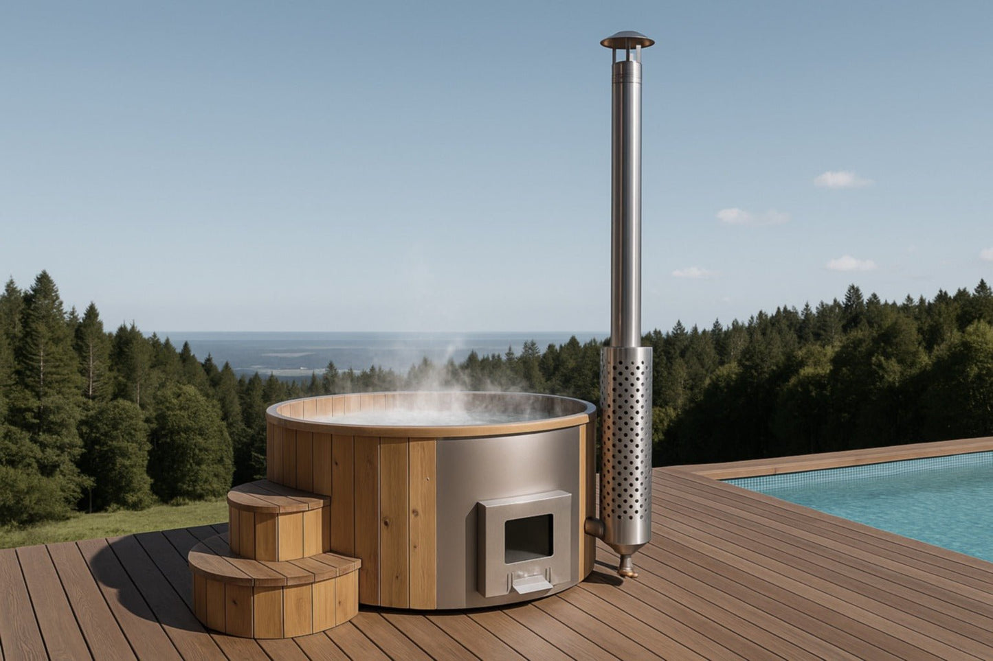 Jacuzzi extérieur Therma 220 - Saunamo