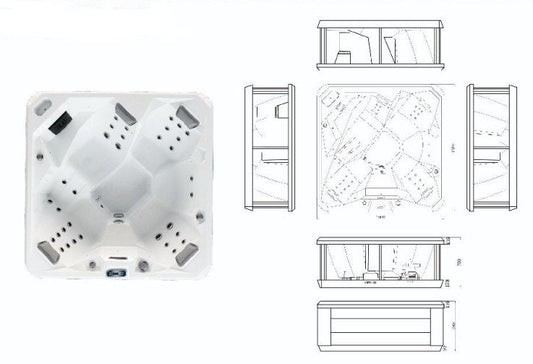 Jacuzzi Hydra 200 - Saunamo