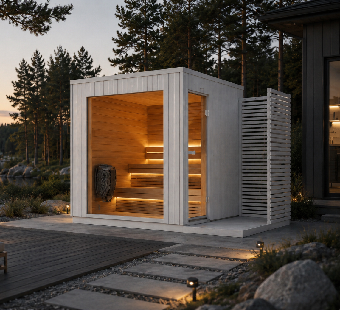 Sauna Exterior Lumia com Duche