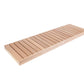 Modulo da banco 108x600 mm anteriore, ontano - Confezione da 10 - Saunamo