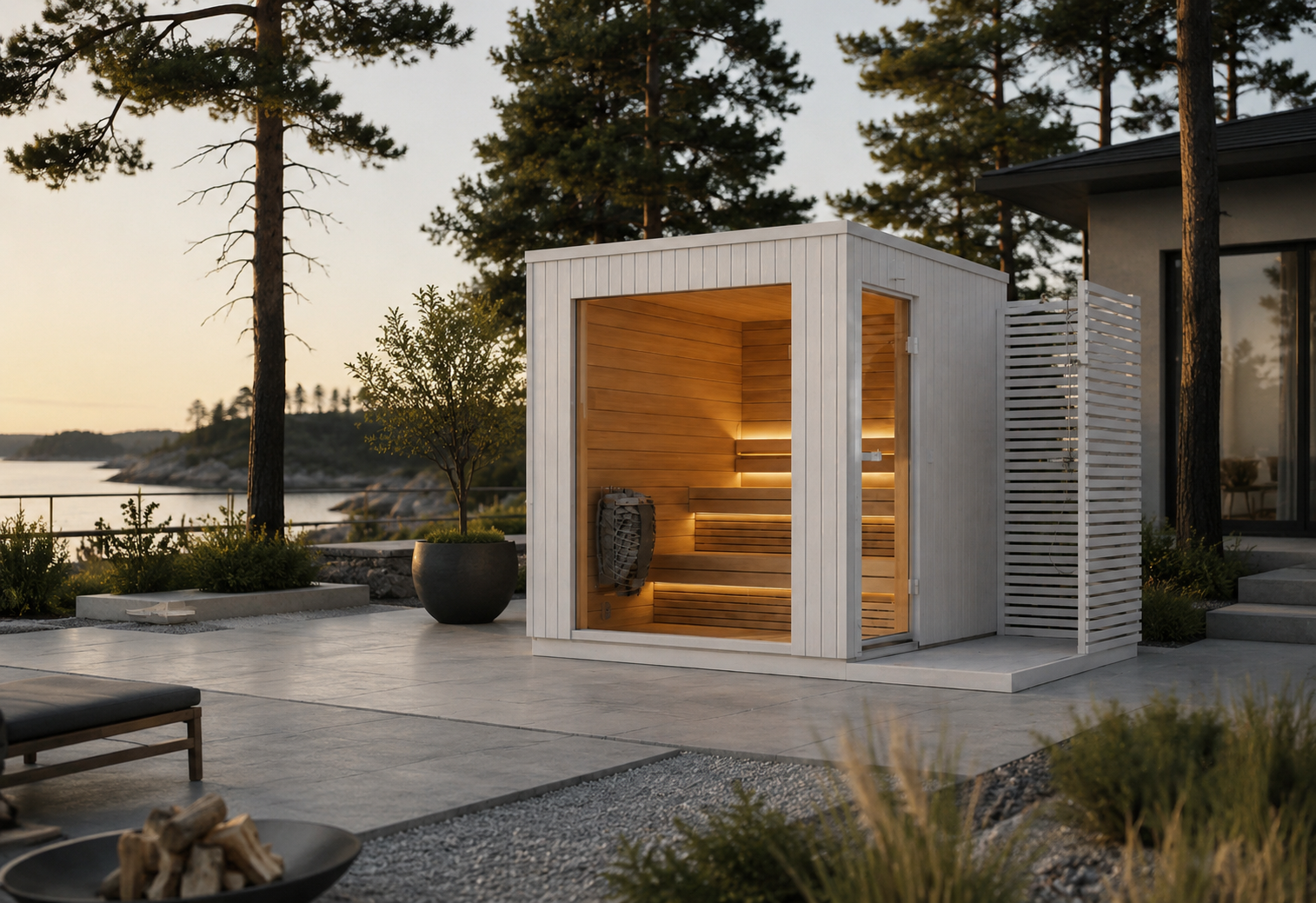 Sauna exterior Lumia