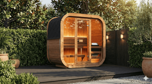 Sauna da esterno Cube 125 - Saunamo