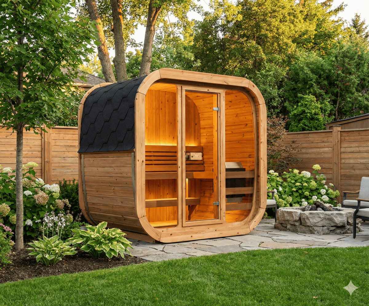 Cube 125 Outdoor Sauna