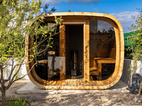 Outdoor Sauna Cube 300 - Saunamo