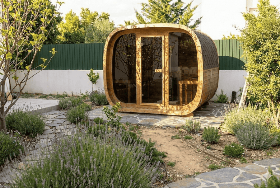 Outdoor Sauna Cube 300 - Saunamo