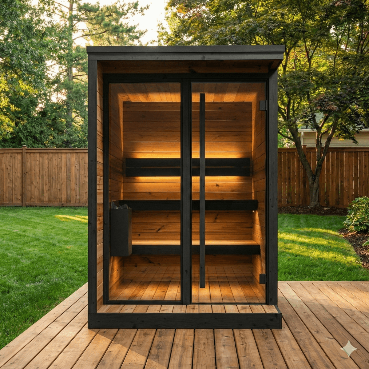 Sauna da esterno Hiki S - Saunamo