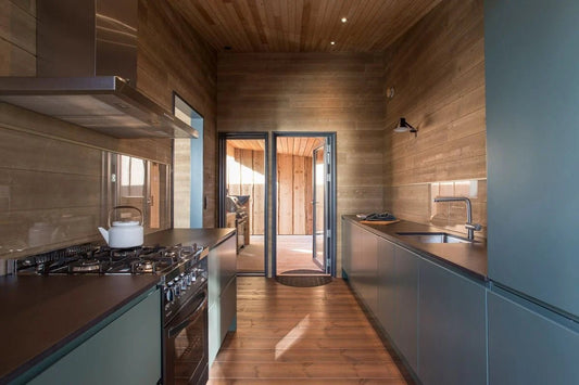 STRUKTUURI Panneau 15x176mm (Epicéa - Sable) - Lot de 5 - Saunamo