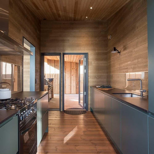 STRUKTUURI Panneau 15x176mm (Epicéa - Blanc pur) - Lot de 5 - Saunamo