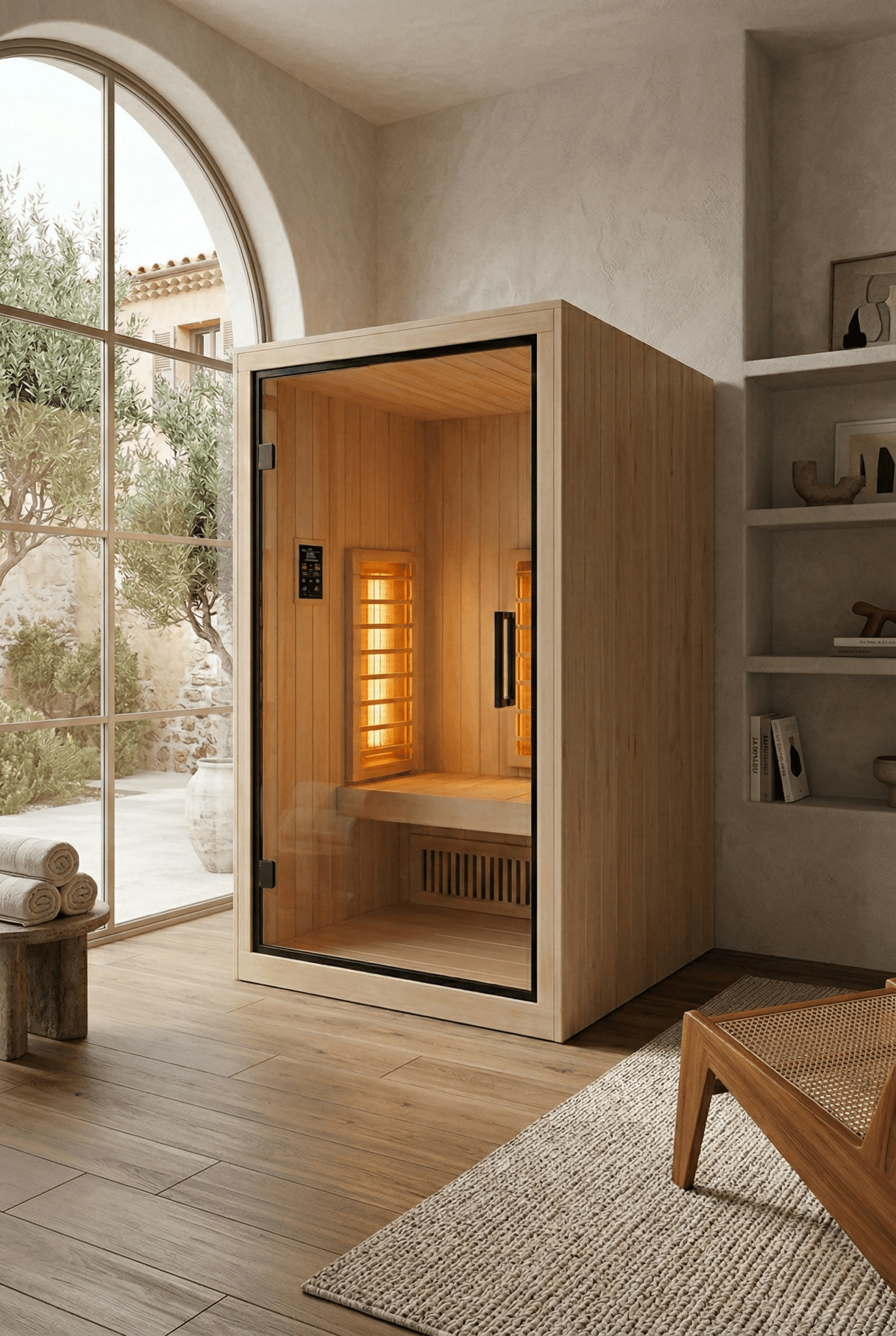 Aura 110 Infrared Sauna - Saunamo