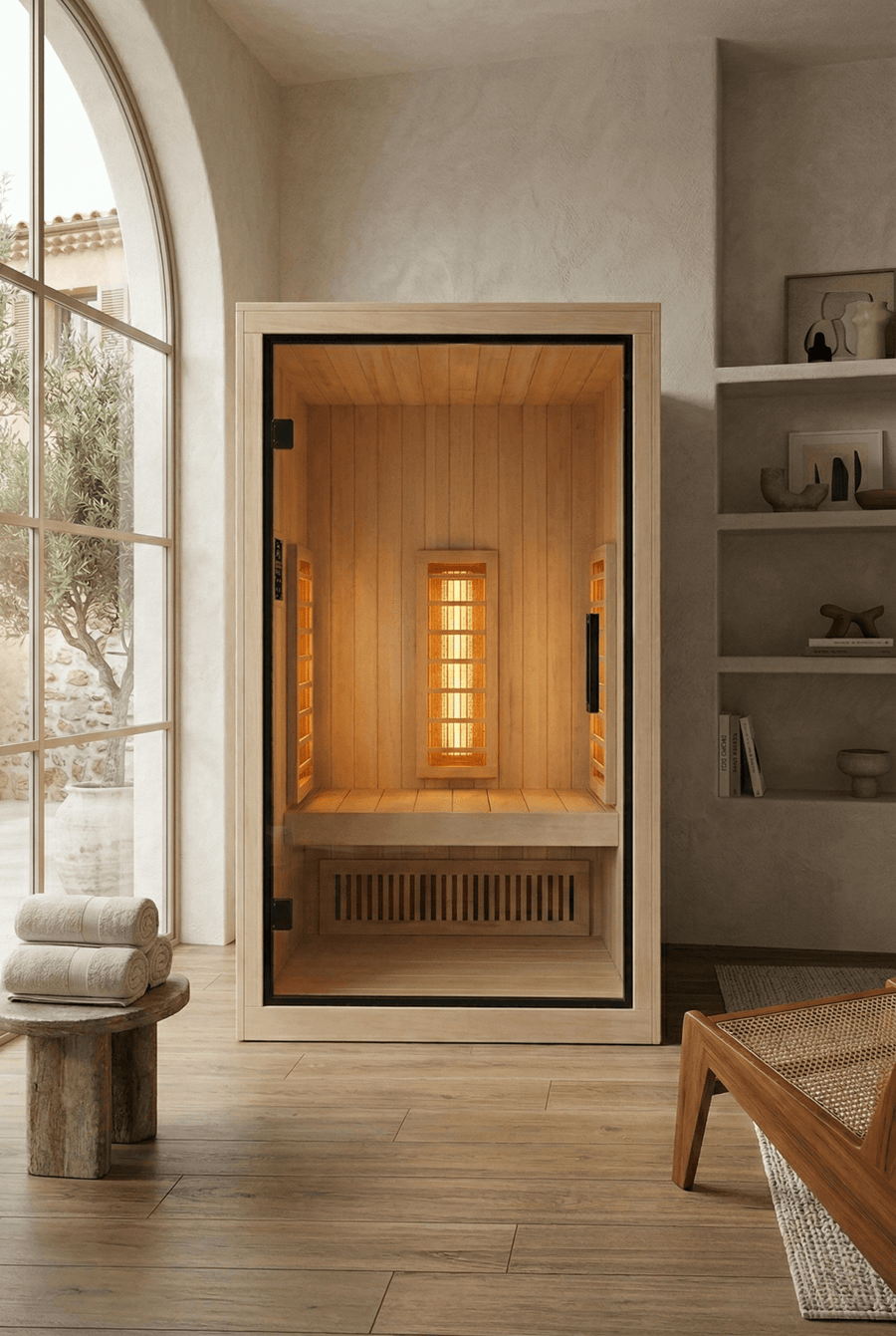 Aura 110 Infrared Sauna - Saunamo