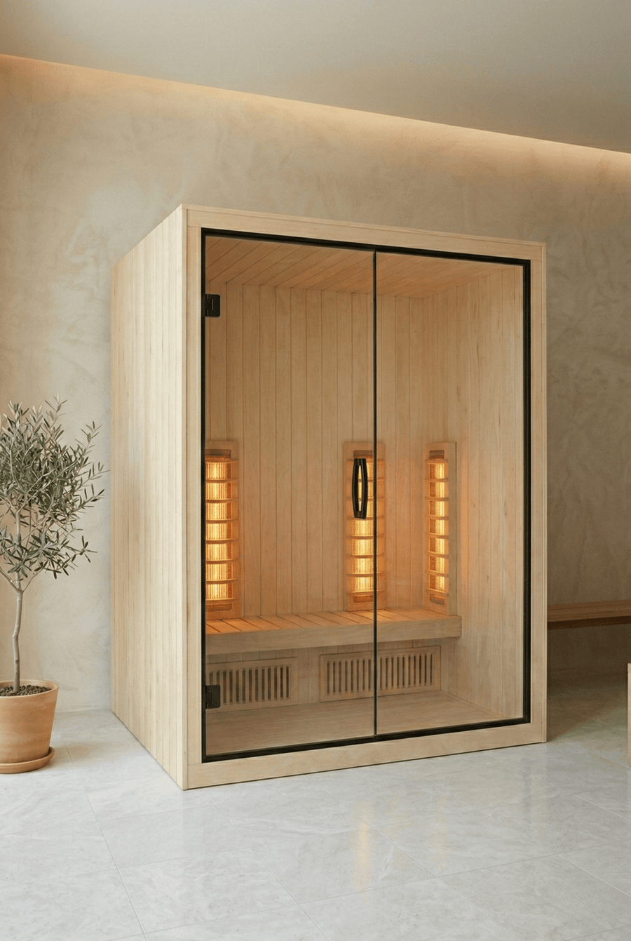 Aura 150 Infrared Sauna - Saunamo