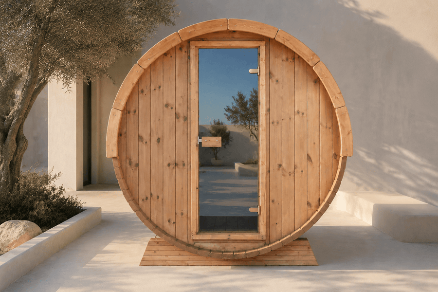 Sauna Exterior Barril 220 - Saunamo